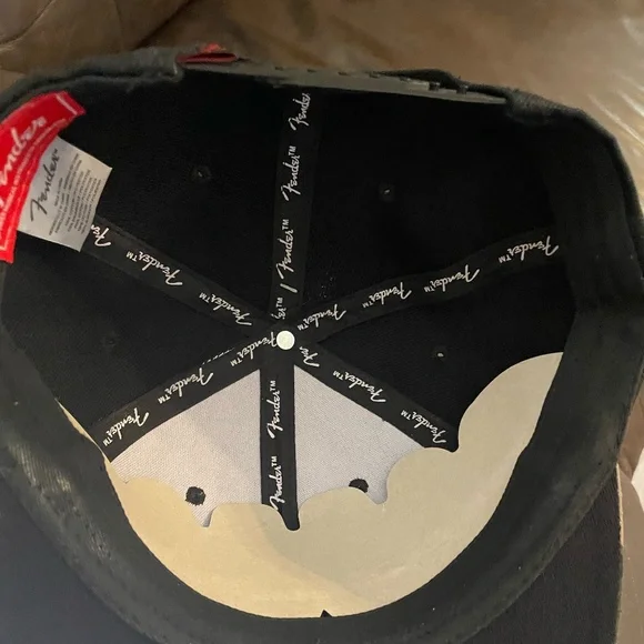 Fender Camo 100% Cotton Flat Bill Hat / Cap NWT - Picture 8 of 8